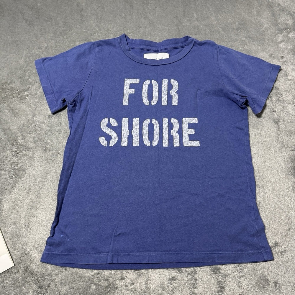 Sol Angeles For Shore 100% Cotton Short Sleeve Graphic Tee Shirt Kids size 10